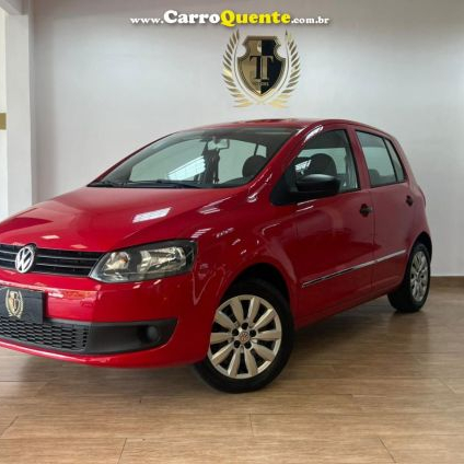 VOLKSWAGEN   FOX 1.0 MI TOTAL FLEX 8V 5P   VERMELHO 2014 1.0 FLEX
