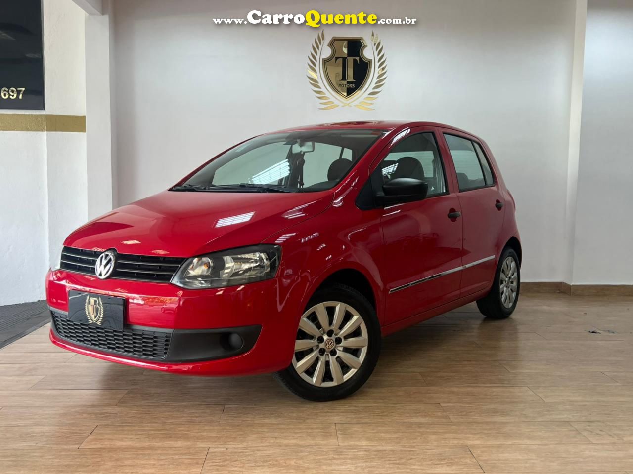 VOLKSWAGEN   FOX 1.0 MI TOTAL FLEX 8V 5P   VERMELHO 2014 1.0 FLEX - Loja
