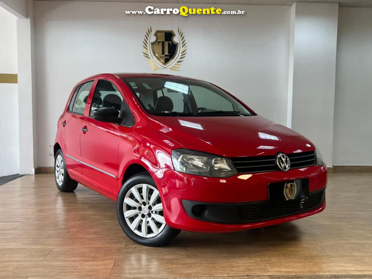 VOLKSWAGEN   FOX 1.0 MI TOTAL FLEX 8V 5P   VERMELHO 2014 1.0 FLEX - Loja