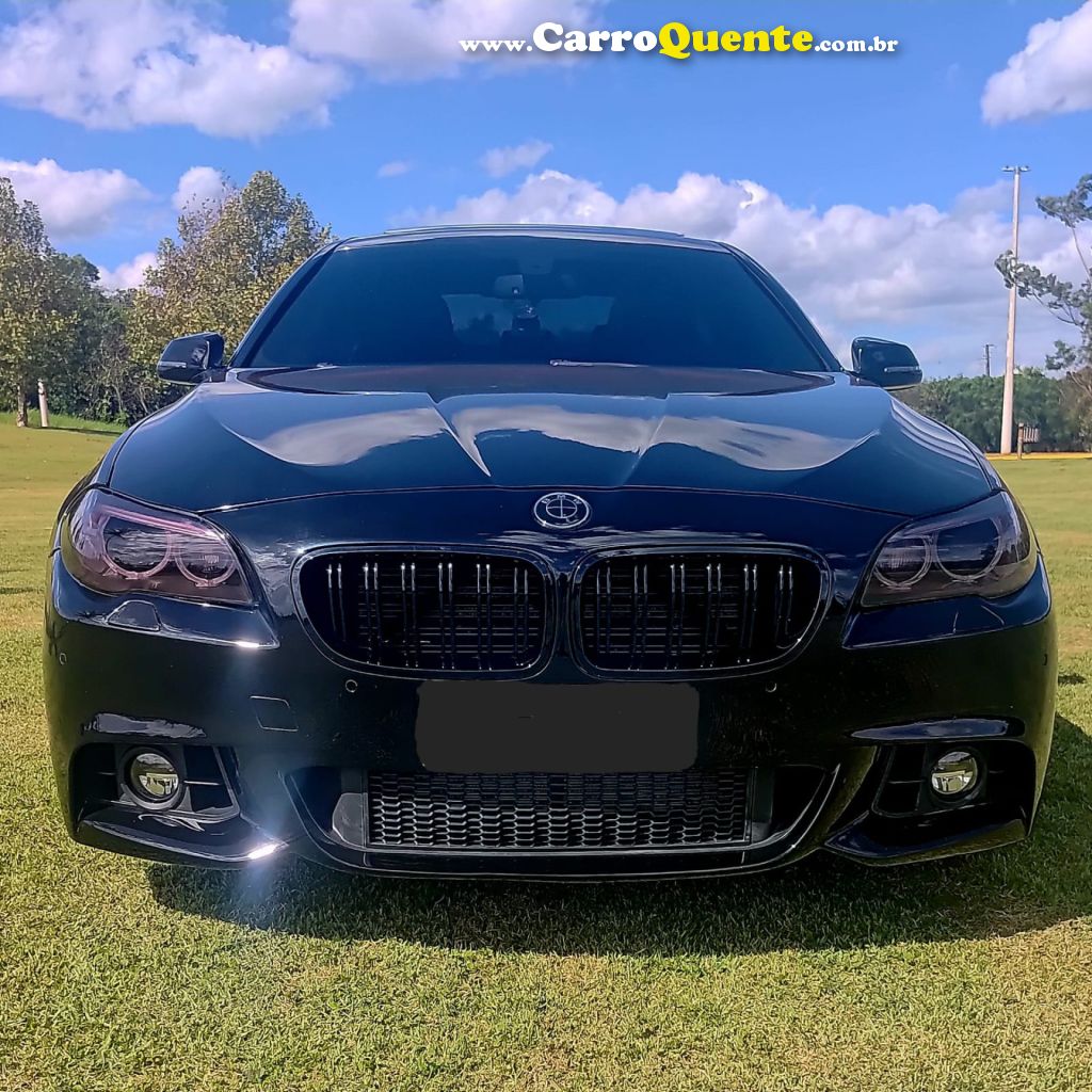 BMW   535IA M SPORT 3.0 24V 306CV BI-TURBO   PRETO 2015 3.0 GASOLINA - Loja