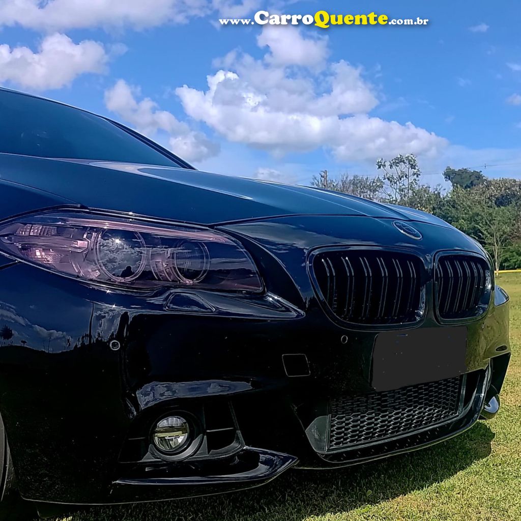 BMW   535IA M SPORT 3.0 24V 306CV BI-TURBO   PRETO 2015 3.0 GASOLINA - Loja