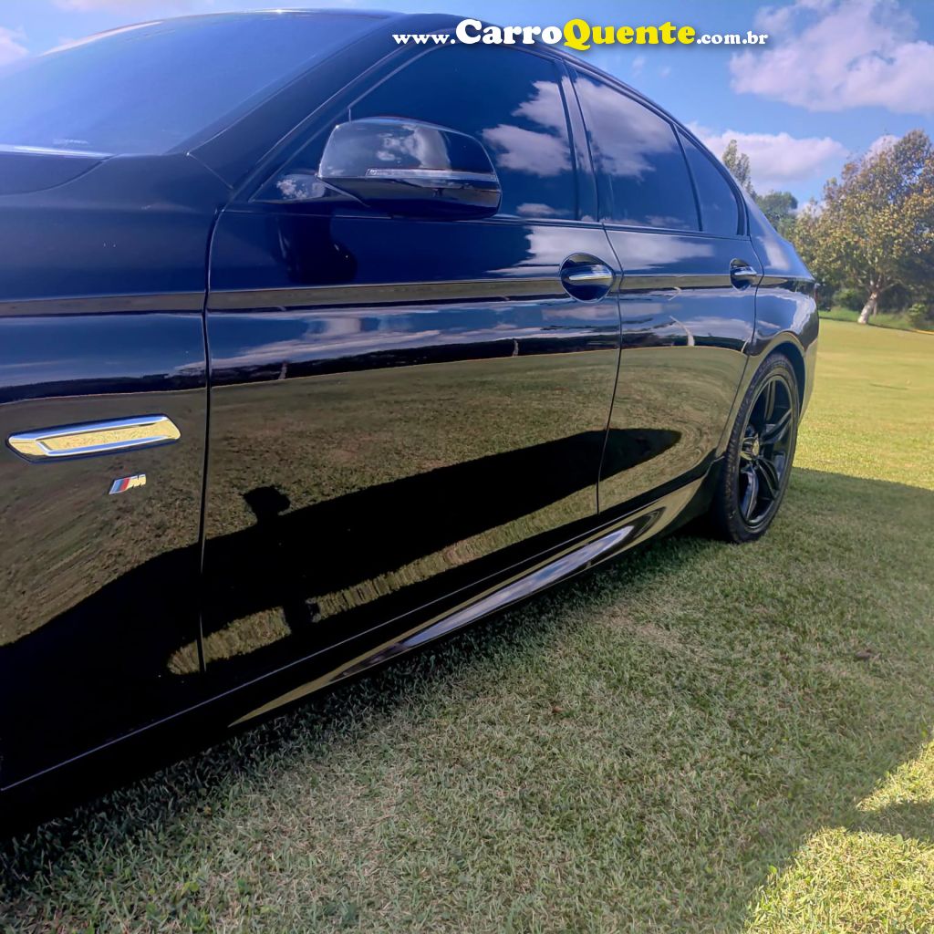 BMW   535IA M SPORT 3.0 24V 306CV BI-TURBO   PRETO 2015 3.0 GASOLINA - Loja