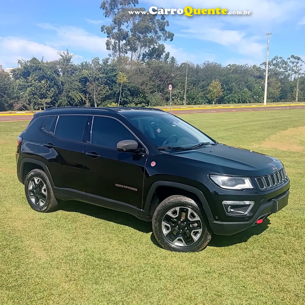 JEEP   COMPASS TRAILHAWK 2.0 4X4 DIES. 16V AUT.   PRETO 2017 2.0 DIESEL - Loja