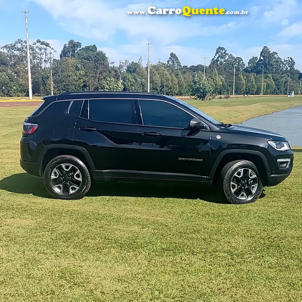 JEEP   COMPASS TRAILHAWK 2.0 4X4 DIES. 16V AUT.   PRETO 2017 2.0 DIESEL - Loja