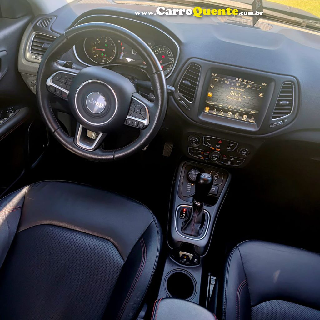 JEEP   COMPASS TRAILHAWK 2.0 4X4 DIES. 16V AUT.   PRETO 2017 2.0 DIESEL - Loja