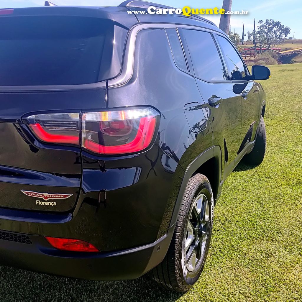 JEEP   COMPASS TRAILHAWK 2.0 4X4 DIES. 16V AUT.   PRETO 2017 2.0 DIESEL - Loja
