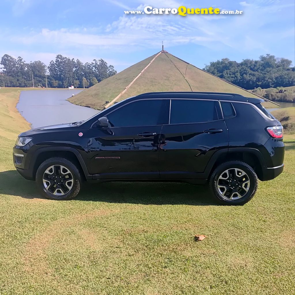 JEEP   COMPASS TRAILHAWK 2.0 4X4 DIES. 16V AUT.   PRETO 2017 2.0 DIESEL - Loja