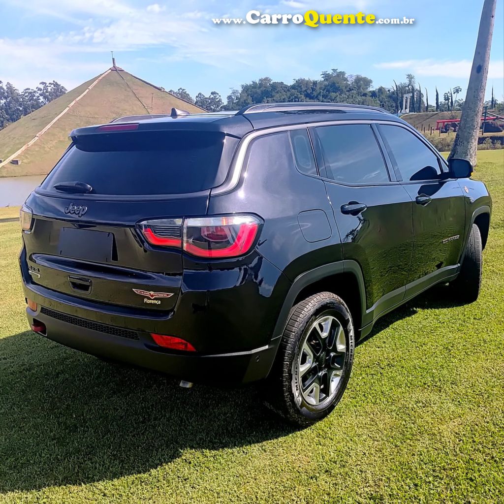 JEEP   COMPASS TRAILHAWK 2.0 4X4 DIES. 16V AUT.   PRETO 2017 2.0 DIESEL - Loja