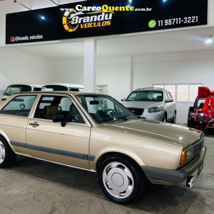 VOLKSWAGEN   VOYAGE LLSPLUSGLSSSPORTSUPER L.ANG   BEGE 1986 1.6 GASOLINA