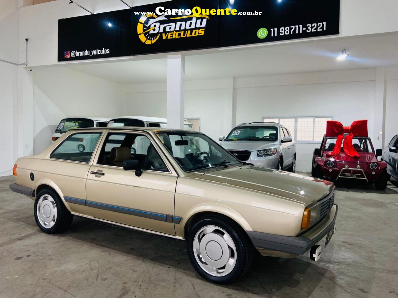 VOLKSWAGEN   VOYAGE LLSPLUSGLSSSPORTSUPER L.ANG   BEGE 1986 1.6 GASOLINA - Loja