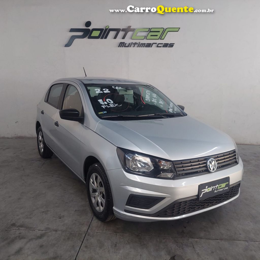VOLKSWAGEN   GOL 1.0 FLEX 12V 5P   PRATA 2022 1.0 FLEX - Loja