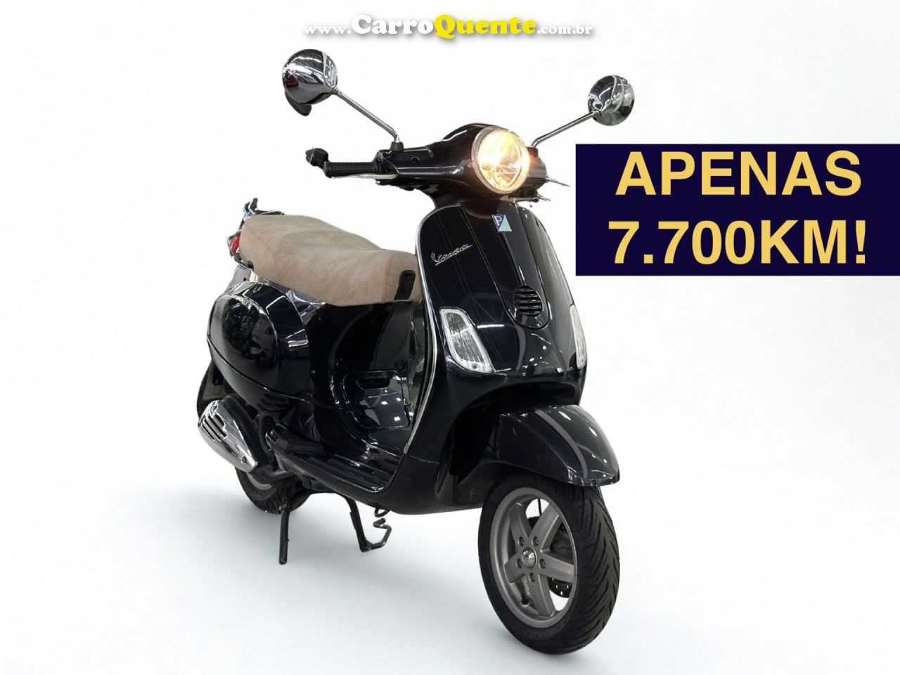 PIAGGIO   VESPA LX 150 151CC   PRETO 2007 151CC GASOLINA - Loja