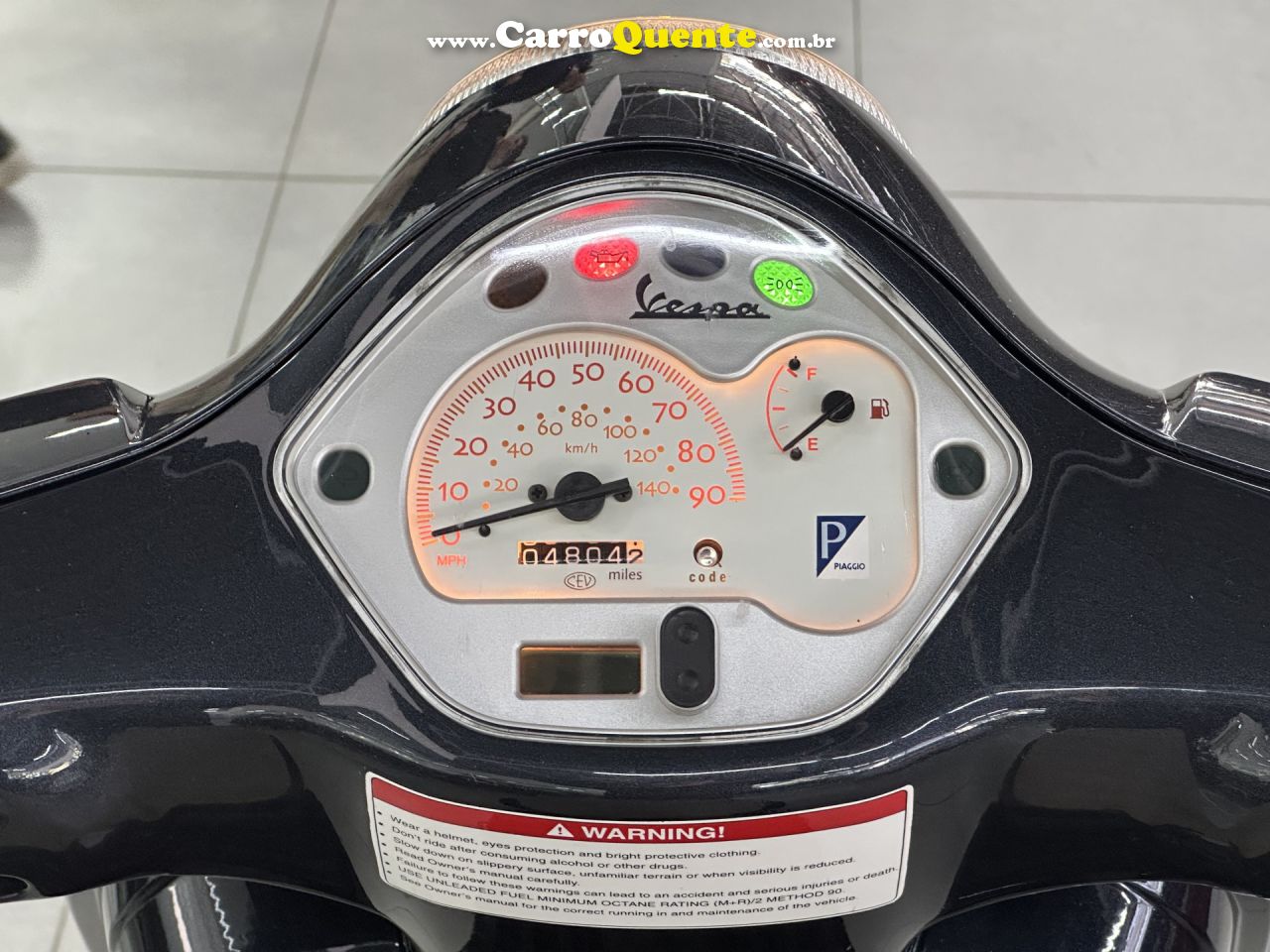 PIAGGIO   VESPA LX 150 151CC   PRETO 2007 151CC GASOLINA - Loja