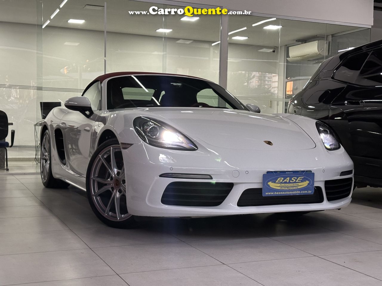 PORSCHE   718 BOXSTER 2.0 300CV   BRANCO 2017 2.0 GASOLINA - Loja
