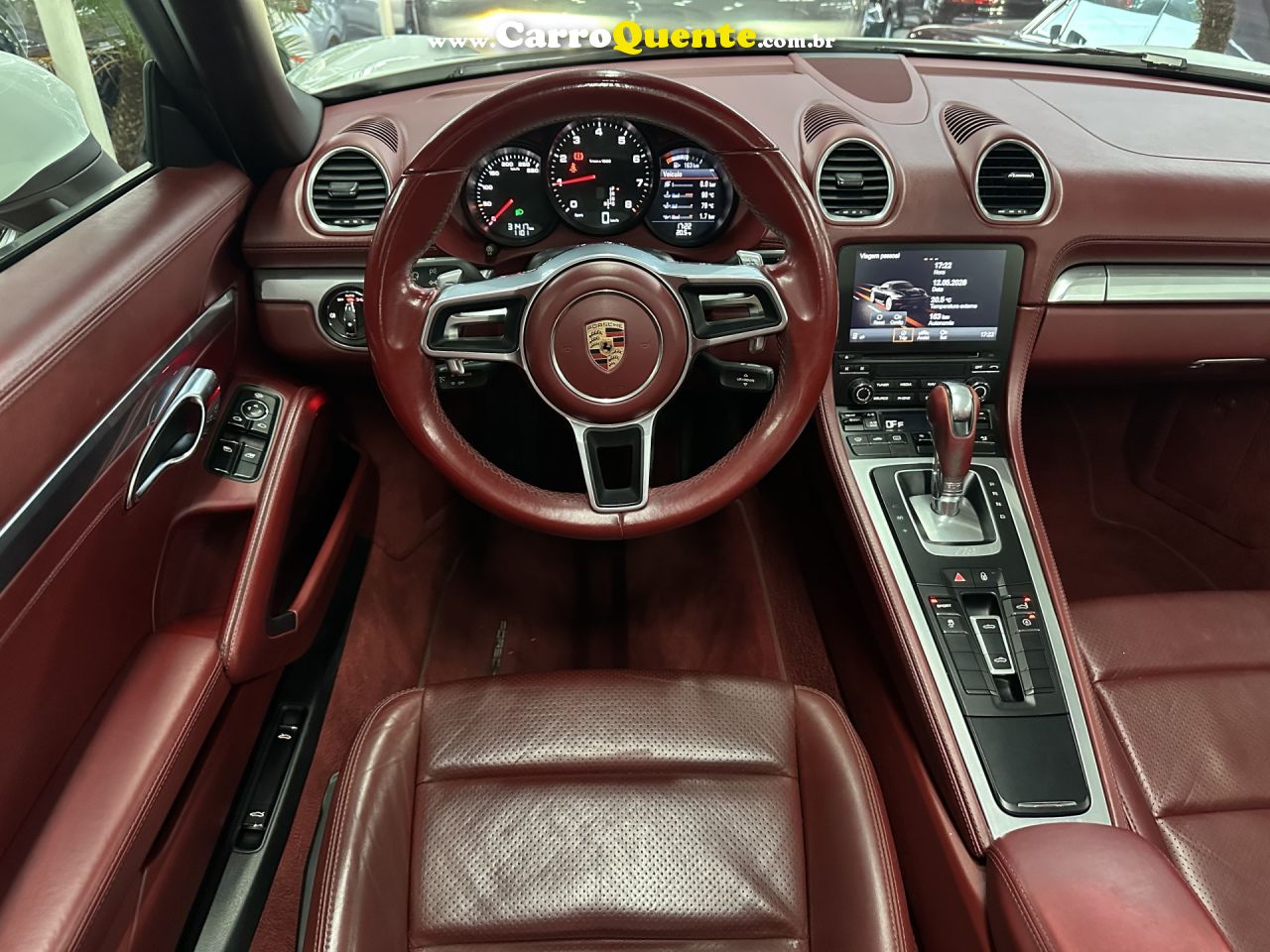 PORSCHE   718 BOXSTER 2.0 300CV   BRANCO 2017 2.0 GASOLINA - Loja
