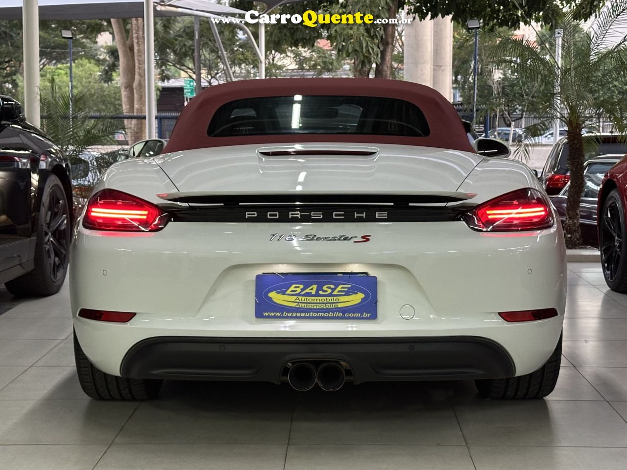PORSCHE   718 BOXSTER 2.0 300CV   BRANCO 2017 2.0 GASOLINA - Loja