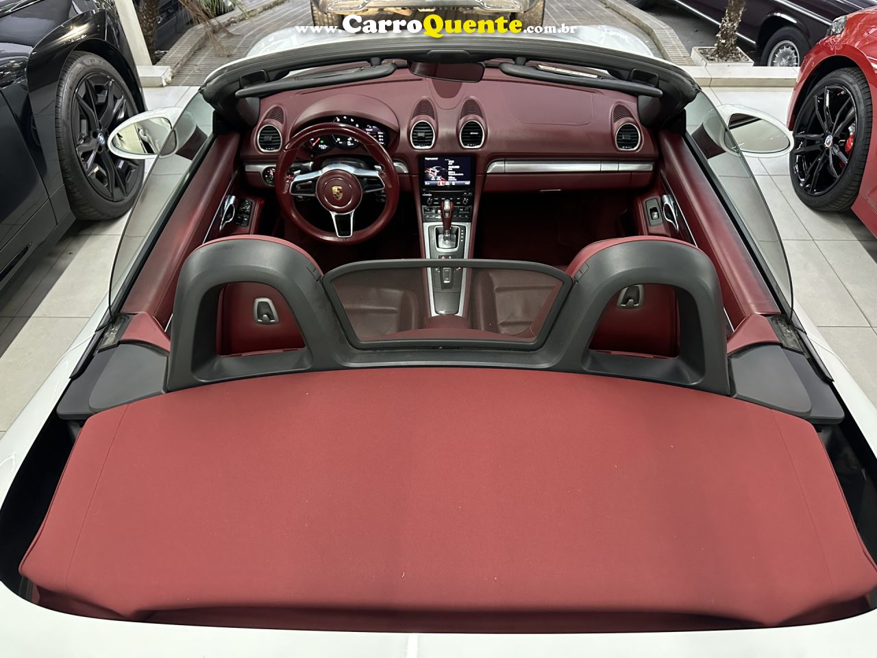 PORSCHE   718 BOXSTER 2.0 300CV   BRANCO 2017 2.0 GASOLINA - Loja