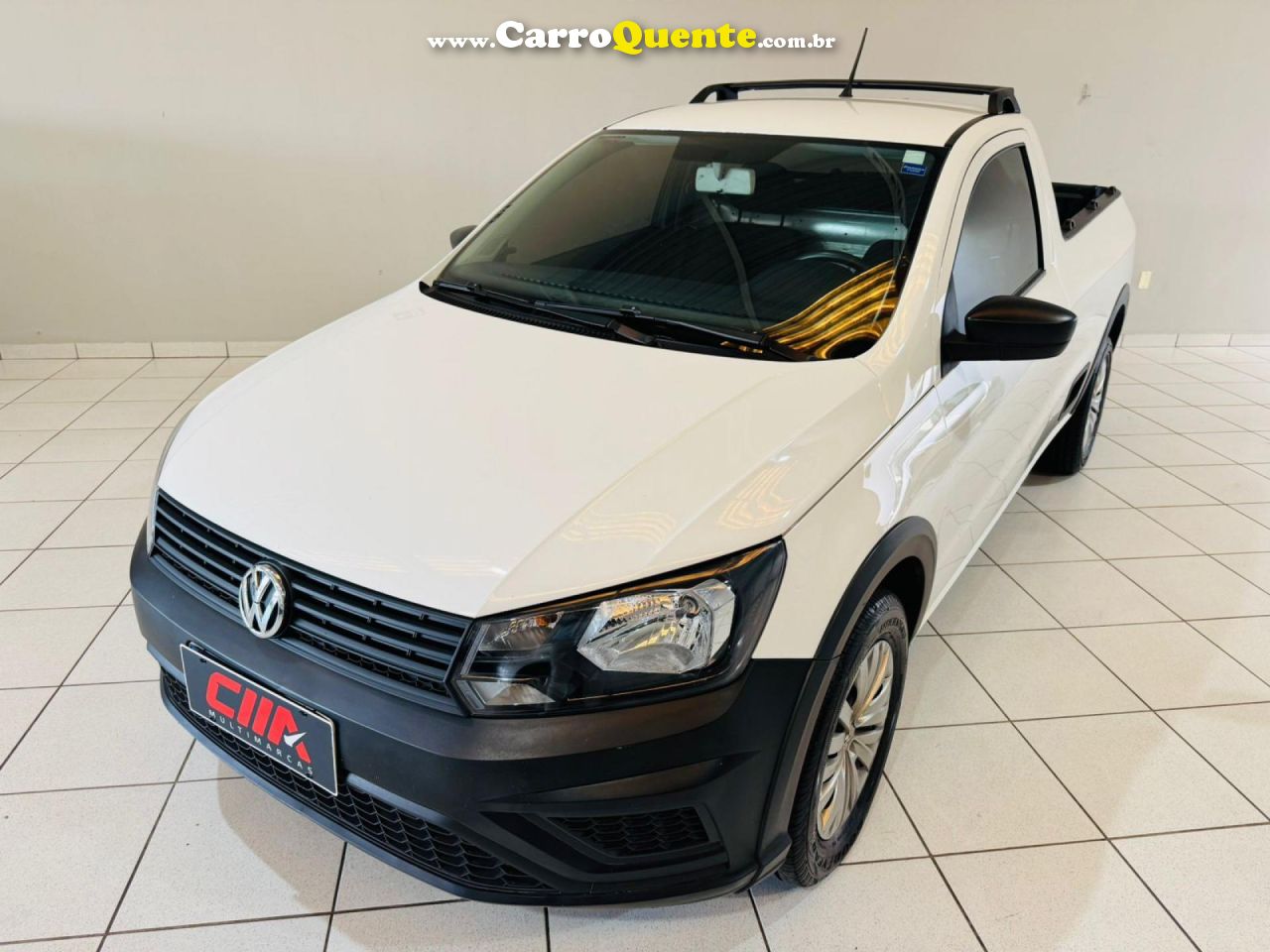 VOLKSWAGEN   SAVEIRO ROBUST 1.6 TOTAL FLEX 16V    BRANCO 2023 1.6 FLEX - Loja