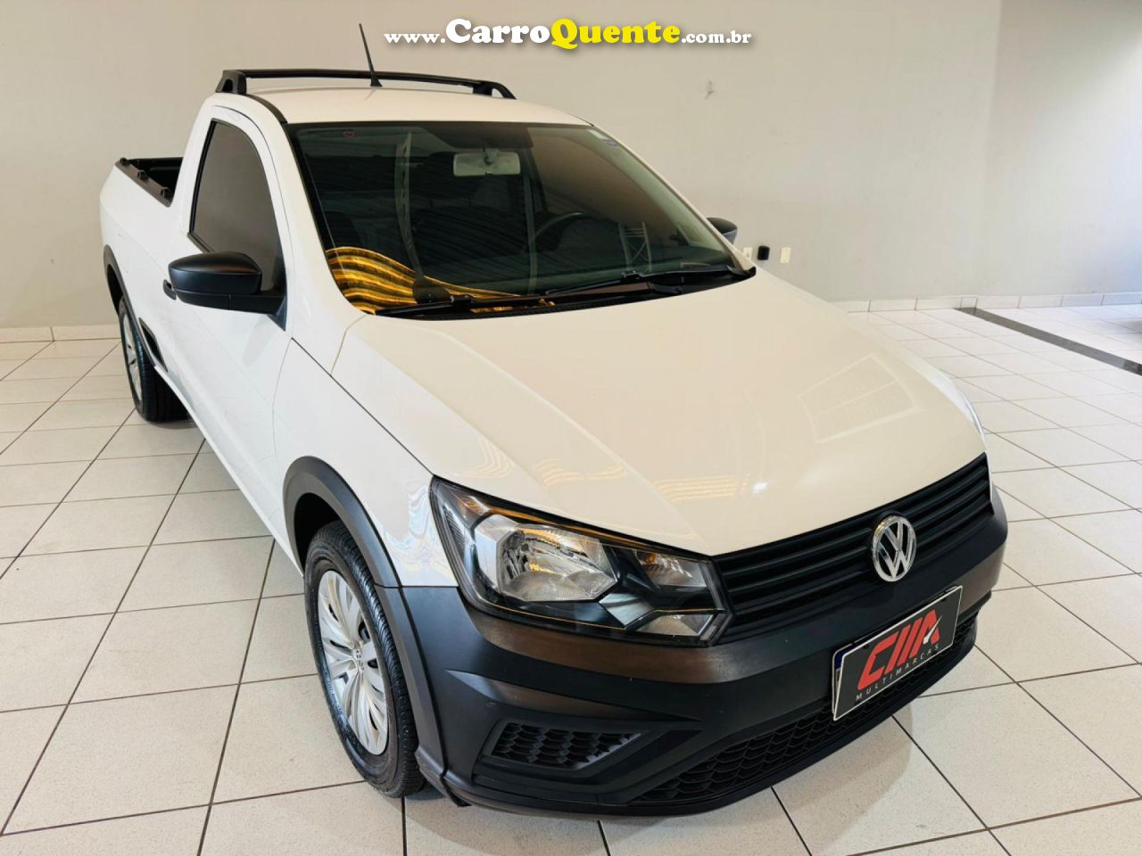 VOLKSWAGEN   SAVEIRO ROBUST 1.6 TOTAL FLEX 16V    BRANCO 2023 1.6 FLEX - Loja
