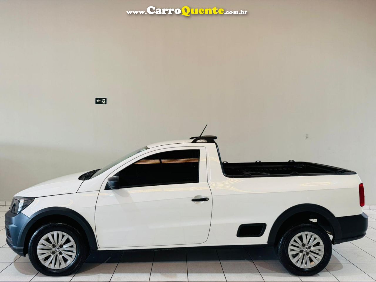 VOLKSWAGEN   SAVEIRO ROBUST 1.6 TOTAL FLEX 16V    BRANCO 2023 1.6 FLEX - Loja