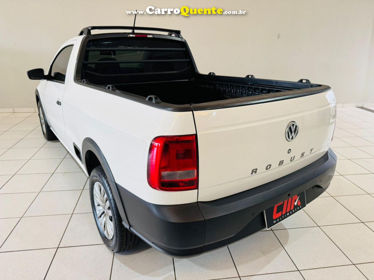 VOLKSWAGEN   SAVEIRO ROBUST 1.6 TOTAL FLEX 16V    BRANCO 2023 1.6 FLEX - Loja