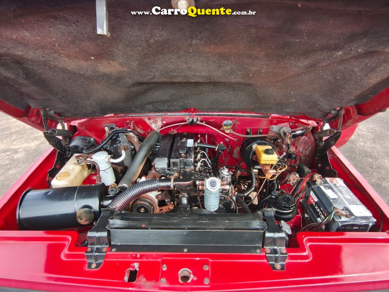 CHEVROLET   D20 4.0 CHAMPCOMQUESTELCAMINHO DIES   VERMELHO 1994 4.0 DIESEL - Loja