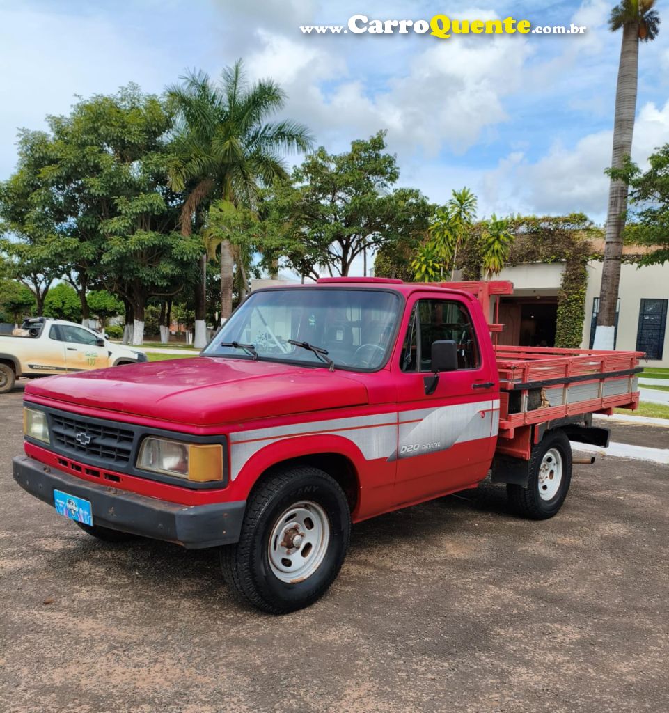 CHEVROLET   D20 4.0 CHAMPCOMQUESTELCAMINHO DIES   VERMELHO 1994 4.0 DIESEL - Loja
