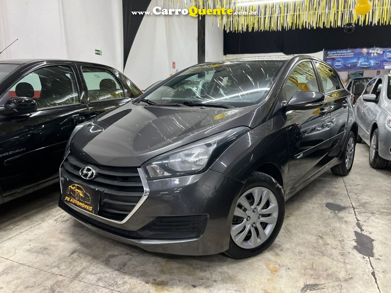 HYUNDAI   HB20 C.STYLEC.PLUS 1.6 FLEX 16V AUT.   CINZA 2017 1.6 FLEX - Loja