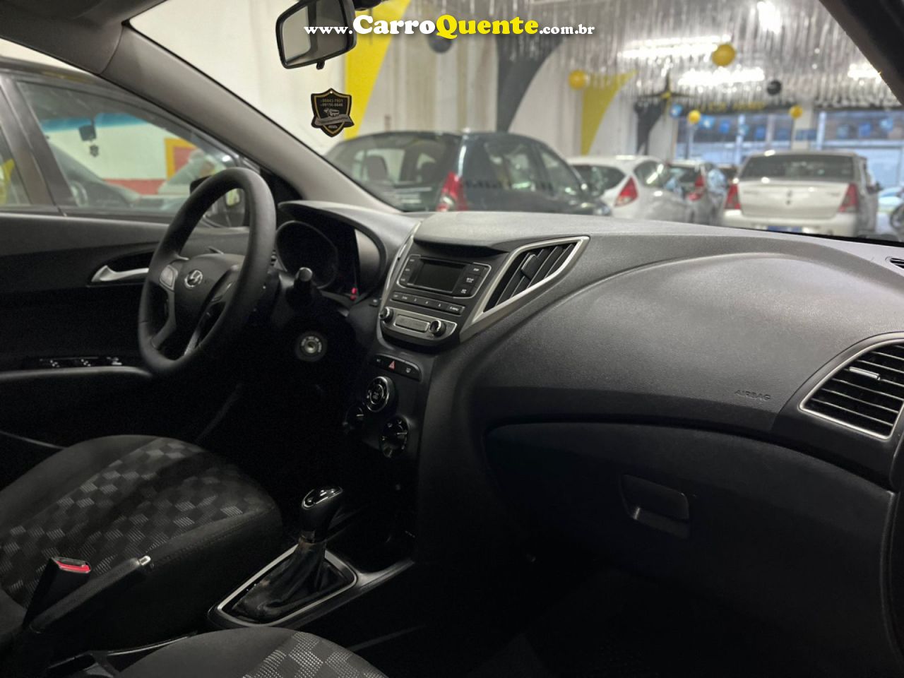 HYUNDAI   HB20 C.STYLEC.PLUS 1.6 FLEX 16V AUT.   CINZA 2017 1.6 FLEX - Loja