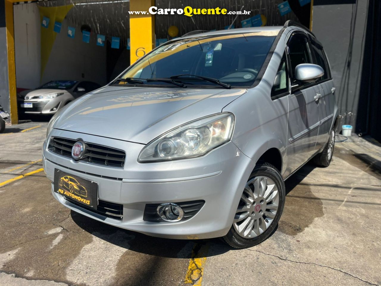 FIAT   IDEA ATTRACTIVE 1.4 FIRE FLEX 8V 5P   PRATA 2011 1.4 FLEX - Loja
