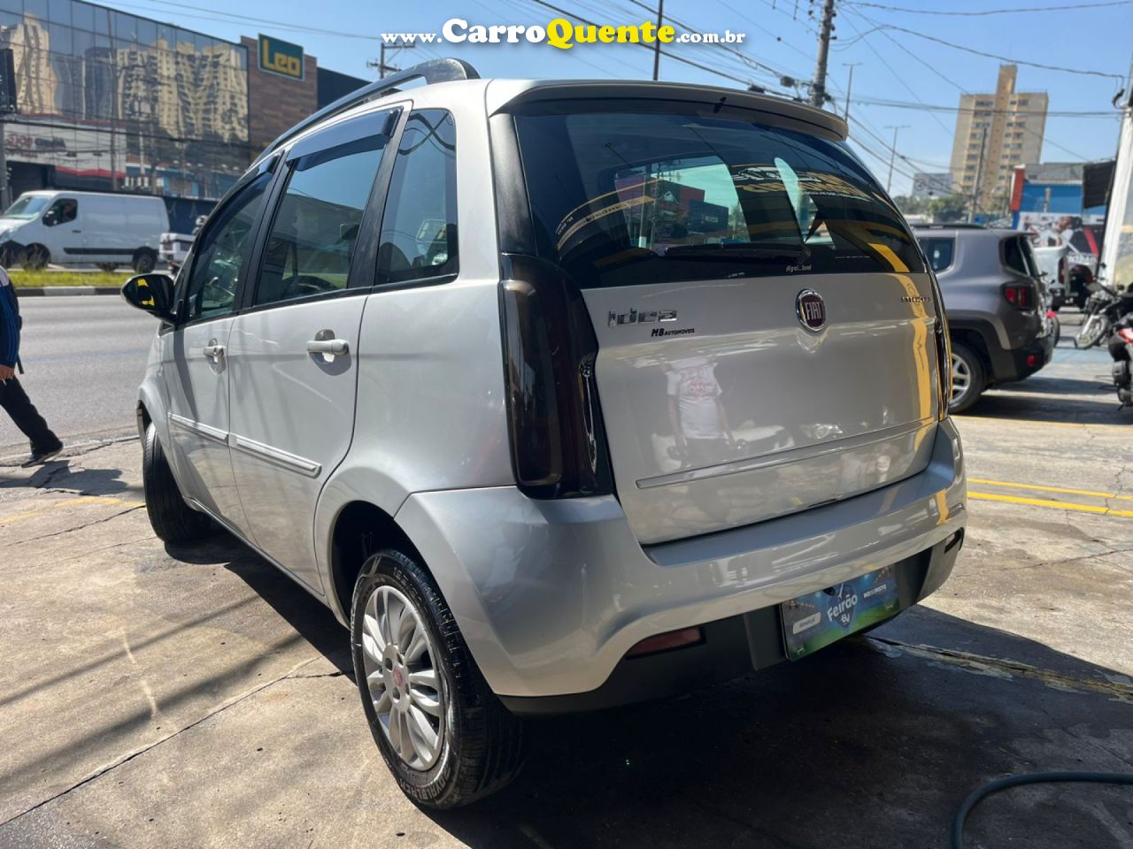 FIAT   IDEA ATTRACTIVE 1.4 FIRE FLEX 8V 5P   PRATA 2011 1.4 FLEX - Loja