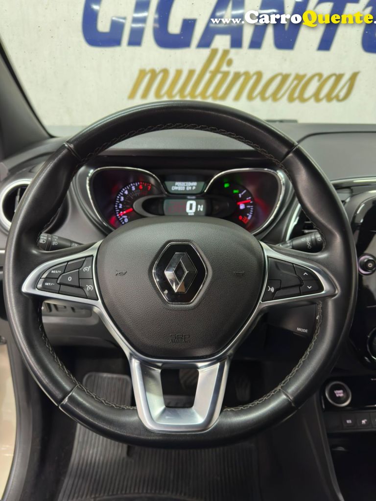 RENAULT   CAPTUR INTENSE 1.3 TB 16V FLEX 5P AUT.   BEGE 2022 1.3 FLEX - Loja