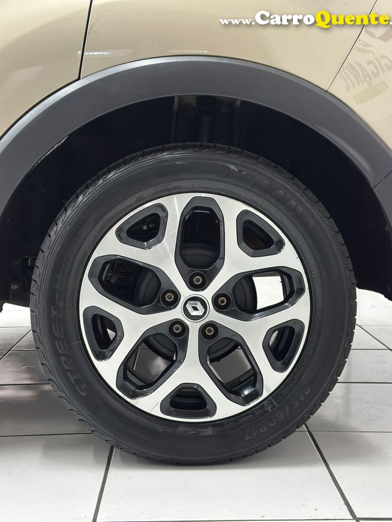 RENAULT   CAPTUR INTENSE 1.3 TB 16V FLEX 5P AUT.   BEGE 2022 1.3 FLEX - Loja