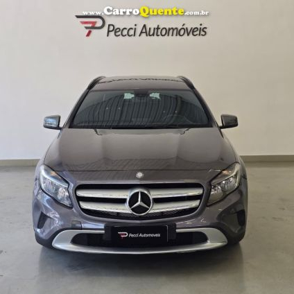 MERCEDES-BENZ   GLA 200 STYLE 1.6 TB 16VFLEX AUT.   CINZA 2015 1.6 GASOLINA