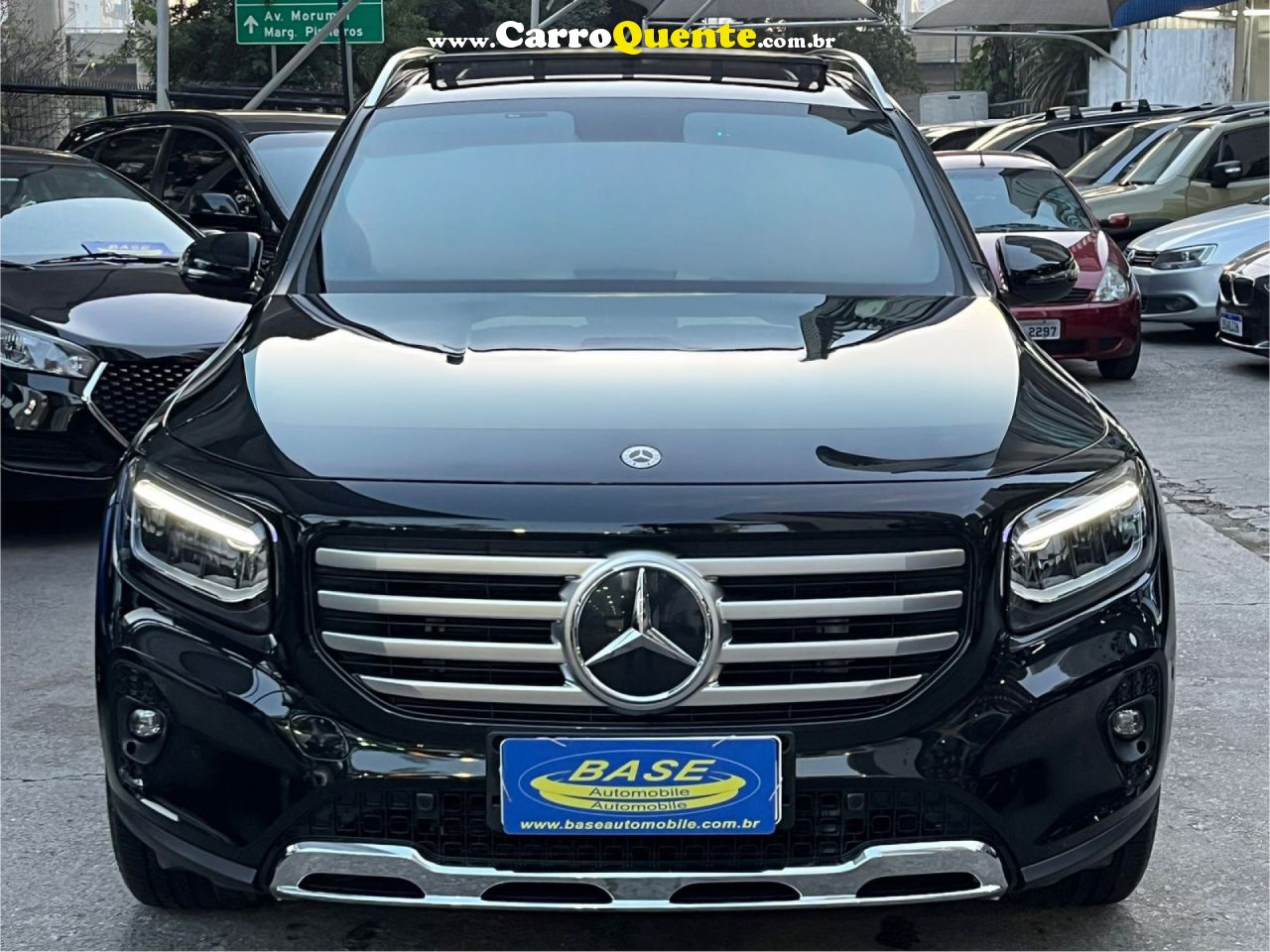 MERCEDES-BENZ   MERCEDES-BENZ GLB 220 2.0 MHEV PROGRESSIVE 4MATIC 8G-DCT   PRETO 2025 2.0 T GASOLINA E ELÉTRICO - Loja