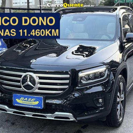 MERCEDES-BENZ   MERCEDES-BENZ GLB 220 2.0 MHEV PROGRESSIVE 4MATIC 8G-DCT   PRETO 2025 2.0 T GASOLINA E ELÉTRICO