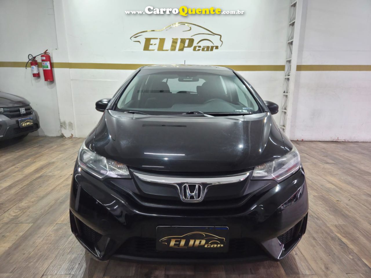 HONDA   FIT DX 1.5 FLEXONE 16V 5P AUT.   PRETO 2015 1.5 FLEX - Loja