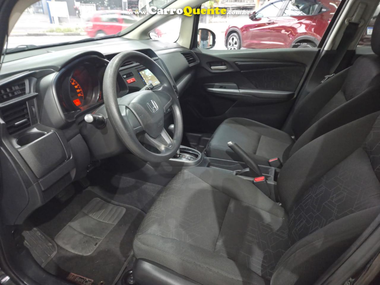 HONDA   FIT DX 1.5 FLEXONE 16V 5P AUT.   PRETO 2015 1.5 FLEX - Loja