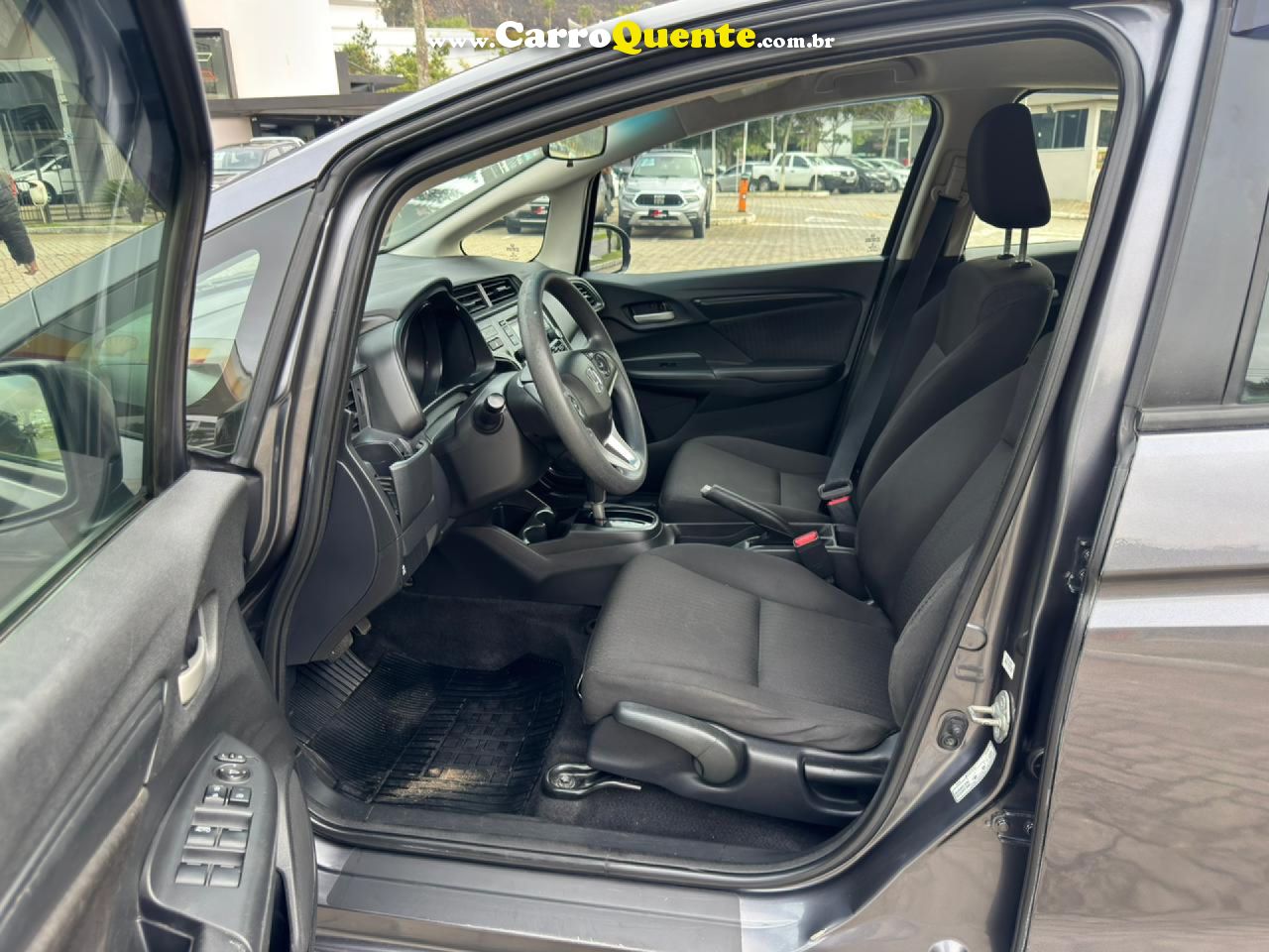 HONDA   FIT PERSONAL 1.5 FLEXONE 16V 5P AUT.   CINZA 2018 1.5 FLEX - Loja