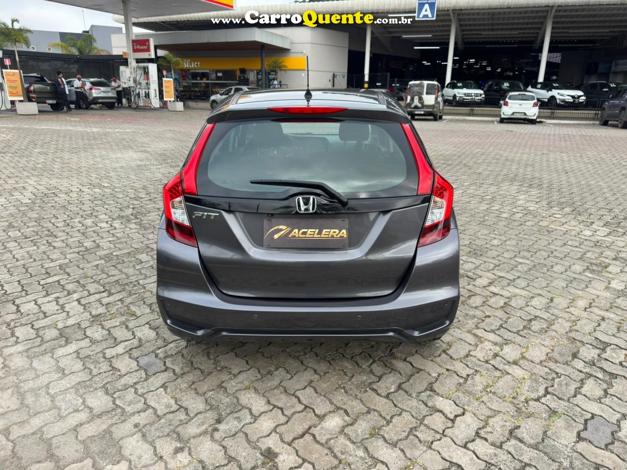 HONDA   FIT PERSONAL 1.5 FLEXONE 16V 5P AUT.   CINZA 2018 1.5 FLEX - Loja