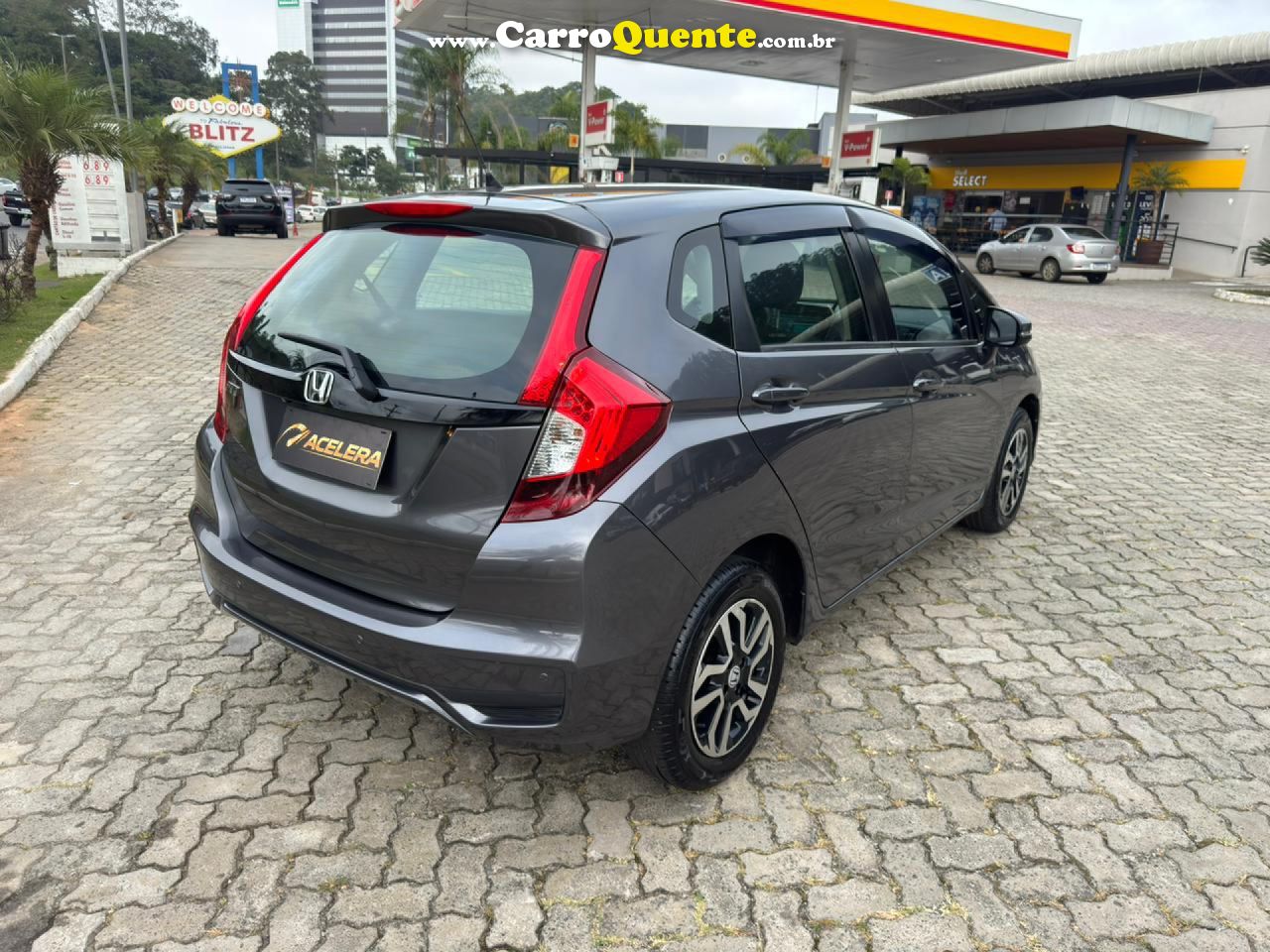 HONDA   FIT PERSONAL 1.5 FLEXONE 16V 5P AUT.   CINZA 2018 1.5 FLEX - Loja