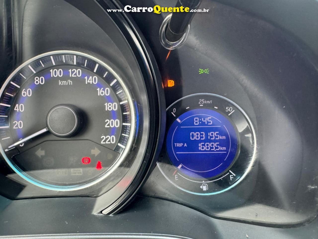 HONDA   FIT PERSONAL 1.5 FLEXONE 16V 5P AUT.   CINZA 2018 1.5 FLEX - Loja