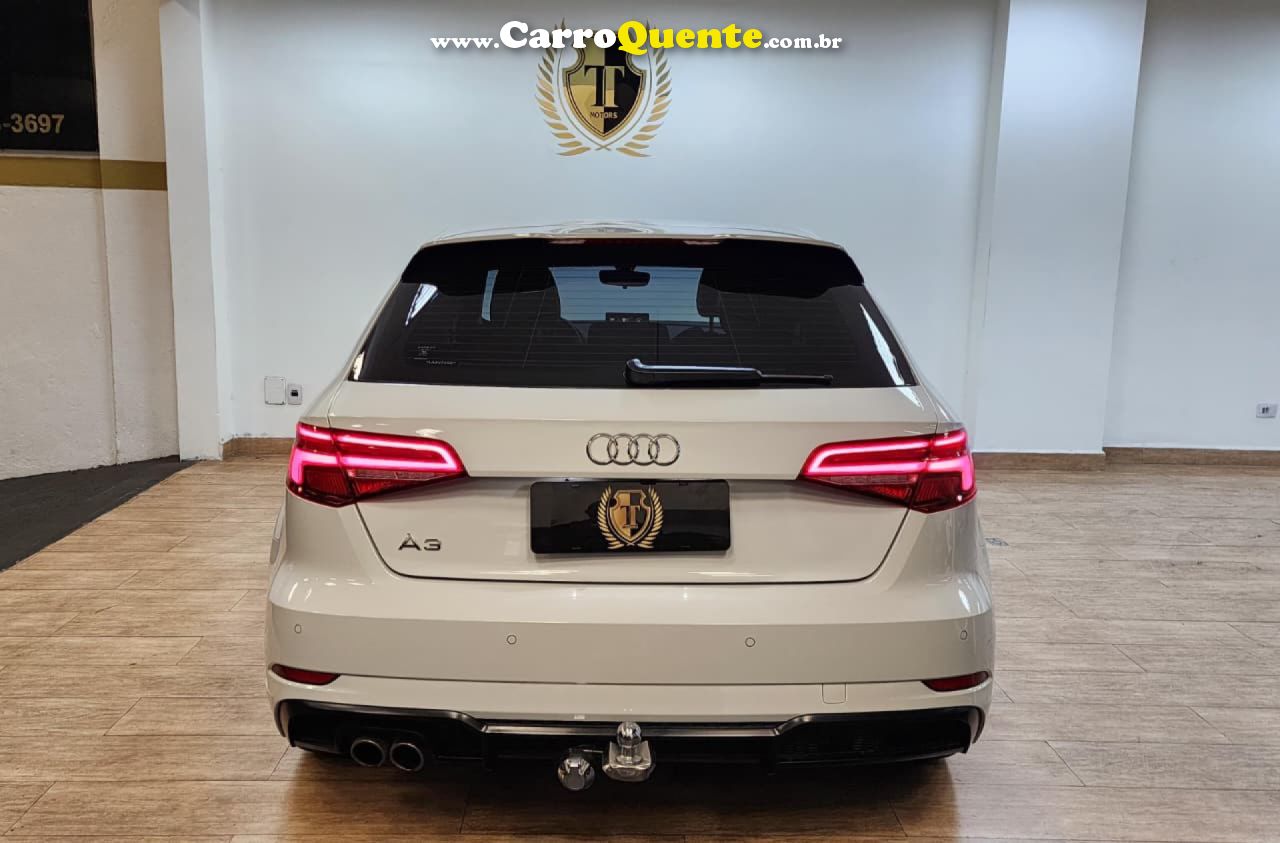 AUDI   A3 1.4 TFSI GASOLINA SPORTBACK PRESTIGE PLUS S-TRONIC   BRANCO 2020 1.4 Turb GASOLINA - Loja