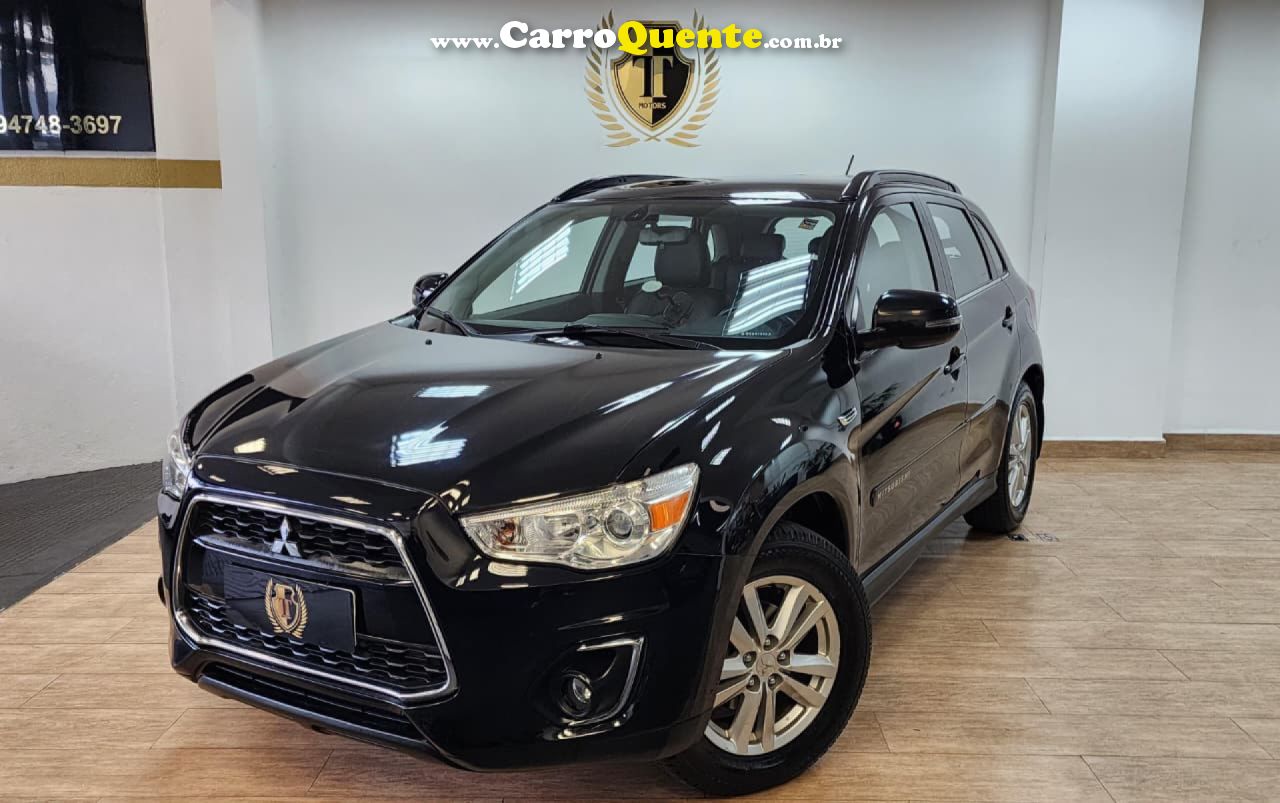 MITSUBISHI   ASX 2.0 4X4 AWD 16V GASOLINA 4P AUTOMÁTICO   PRETO 2013 2.0 GASOLINA - Loja