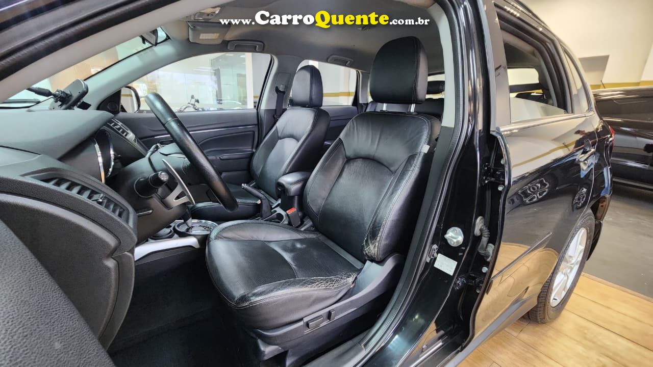 MITSUBISHI   ASX 2.0 4X4 AWD 16V GASOLINA 4P AUTOMÁTICO   PRETO 2013 2.0 GASOLINA - Loja