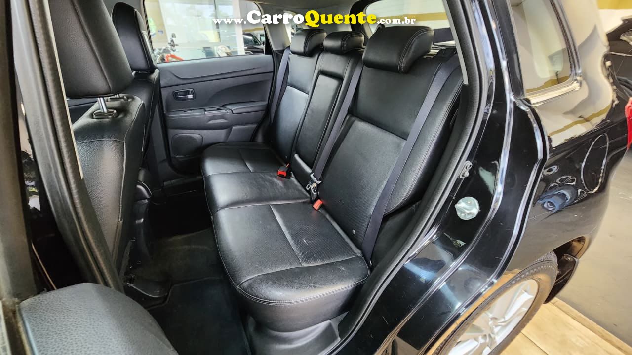 MITSUBISHI   ASX 2.0 4X4 AWD 16V GASOLINA 4P AUTOMÁTICO   PRETO 2013 2.0 GASOLINA - Loja