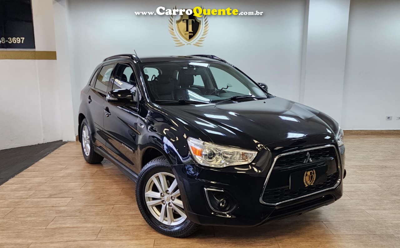 MITSUBISHI   ASX 2.0 4X4 AWD 16V GASOLINA 4P AUTOMÁTICO   PRETO 2013 2.0 GASOLINA - Loja