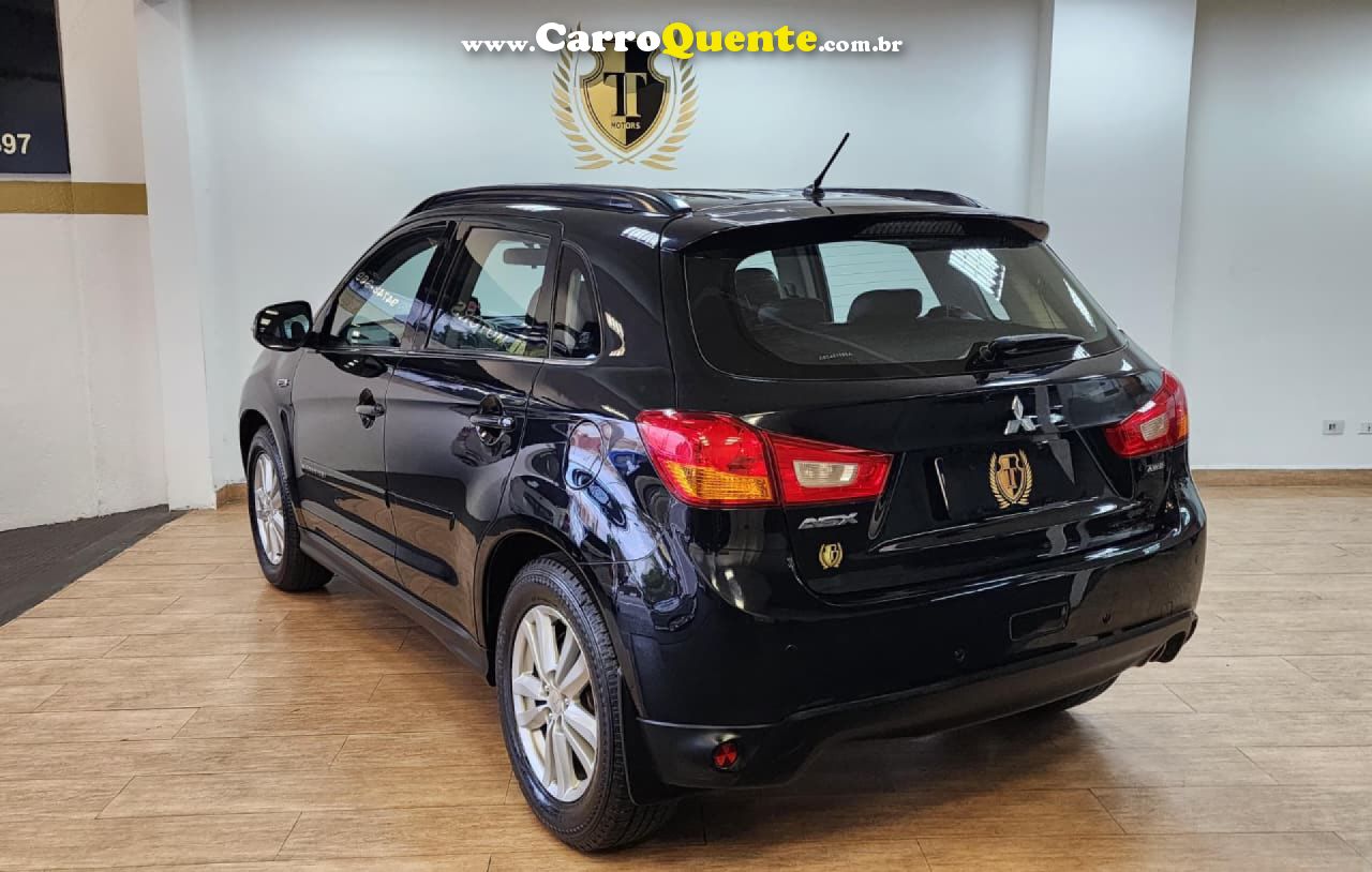 MITSUBISHI   ASX 2.0 4X4 AWD 16V GASOLINA 4P AUTOMÁTICO   PRETO 2013 2.0 GASOLINA - Loja