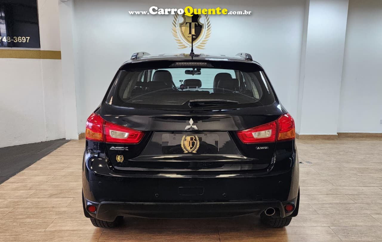 MITSUBISHI   ASX 2.0 4X4 AWD 16V GASOLINA 4P AUTOMÁTICO   PRETO 2013 2.0 GASOLINA - Loja