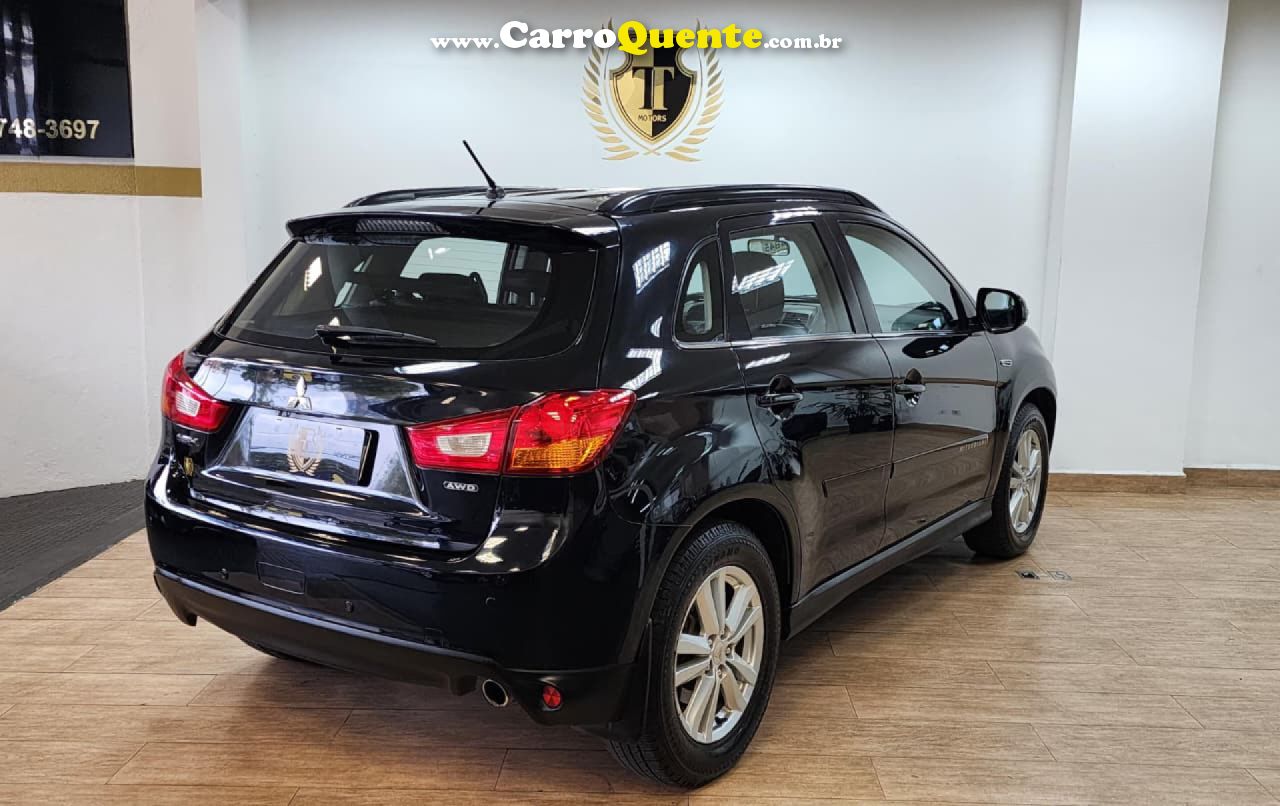 MITSUBISHI   ASX 2.0 4X4 AWD 16V GASOLINA 4P AUTOMÁTICO   PRETO 2013 2.0 GASOLINA - Loja